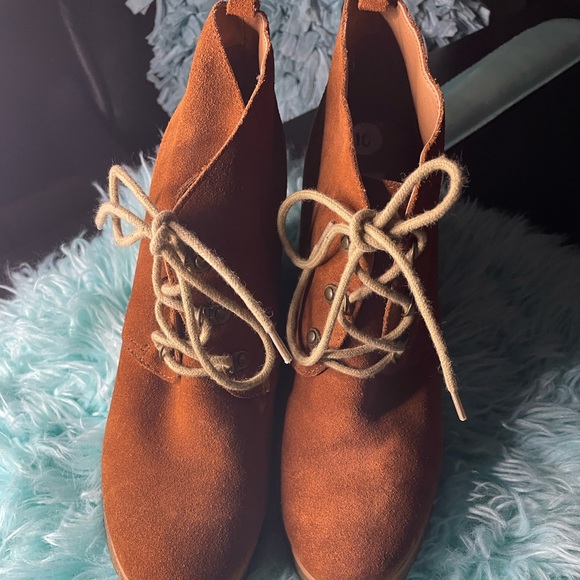 Tan Booties - Picture 2 of 6